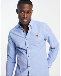 camicia jeans abercrombie
