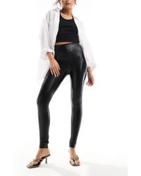 Commando - Faux Leather leggings With Smoothing Waist - Lyst