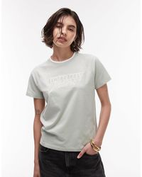 Tommy Hilfiger - Large Embroidered Logo T-shirt - Lyst
