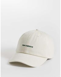 New Balance - 6 Panel Linear Logo Cap - Lyst