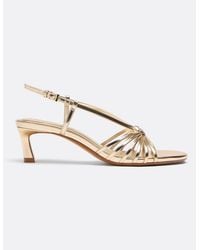 Stradivarius - Multi-strap Kitten Heel Sandals - Lyst