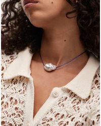 TOPSHOP - – fern – choker-halskette - Lyst
