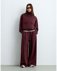 Oysho - High-Neck Piqué Jacket With Cotton - Lyst