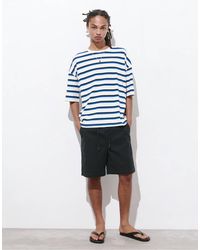 Pull&Bear - Bermuda à taille élastique - Lyst