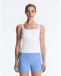 Oysho - Long Square Neck Comfortlux Tank Top - Lyst
