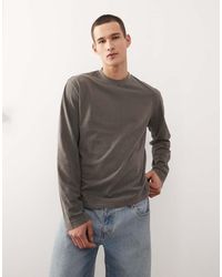 Weekday - Lounge Relaxed Fit Long Sleeve T-shirt - Lyst