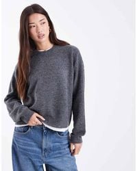 Mango - Teen Knitted Jumper With Star Detail - Lyst