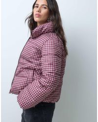 Gap - Checked Padded Jacket - Lyst