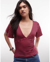Collusion - Deep V Batwing Top - Lyst