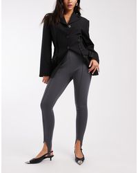 ASOS - Ponte Stirrup Leggings - Lyst