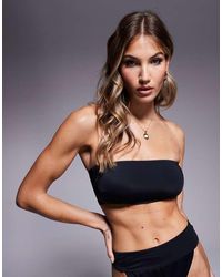 ASOS - Maya Mix And Match Sleek Bandeau Bikini Top - Lyst