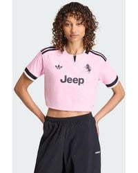 adidas Originals - Juventus 26/27 Away Cropped Jersey - Lyst