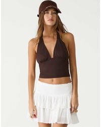 Stradivarius - – str – mehrlagiger skort - Lyst