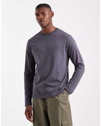 ASOS - Essentials Regular Fit Long Sleeve T-shirt - Lyst