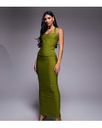 Kaiia - Exclusive Premium Sculpting Bodycon Bandage Maxi Skirt - Lyst