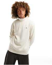 Dickies - Oakport 1/4 Zip Fleece Sweatshirt - Lyst