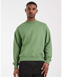 Lacoste - Embroidered Logo Crew Neck Sweatshirt - Lyst
