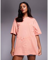 ASOS - Weekend Collective T-Shirt With Circle Graphic - Lyst
