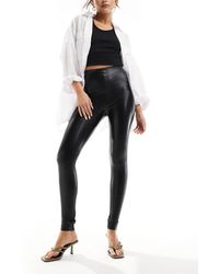 Commando - Faux Leather Leggings With Smoothing Waist - Lyst