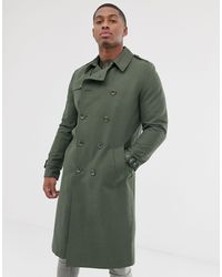 asos trench coat mens