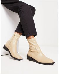 Raid - Annelien Square Toe Sock Boots - Lyst