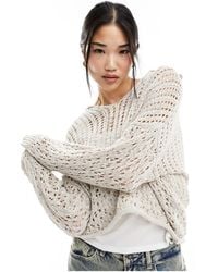 Cotton On - Cotton On Crochet Pullover Sweater - Lyst