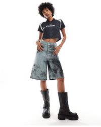 Collusion - – festival-skater-jorts aus denim - Lyst