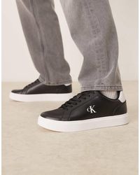 Calvin Klein - Classic Leather Cupsole Sneakers - Lyst