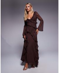 Forever New - – langärmliges midaxi-kleid - Lyst