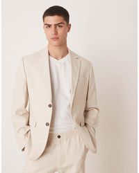 SELECTED - Malik Linen Blazer - Lyst