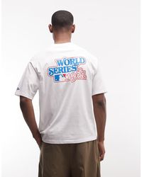 KTZ - La Dodgers World Series Graphic T-shirt With Back Print - Lyst