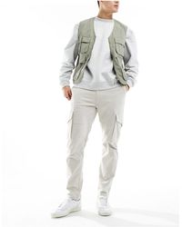 Only & Sons - Slim Fit Tapered Cargo - Lyst