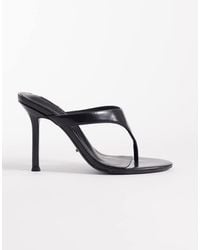 Tony Bianco - Dynasty Toe Thong Heeled Sandals - Lyst