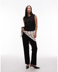 Object - Elegante Broek Met Rechte Pijpen - Lyst