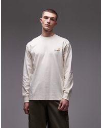 Carhartt - American Script Long Sleeve T-shirt - Lyst
