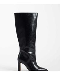 ASOS - Charming Heeled Knee Boots - Lyst