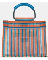 Pull&Bear - Cabas à rayures - orange - Lyst