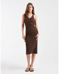 ONLY - – gehäkeltes midikleid - Lyst