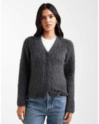 ASOS - Knitted V Neck Cardigan - Lyst