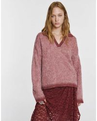Pull&Bear - Polo Collar Sweater - Lyst