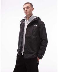 The North Face - Chaqueta Negra Impermeable Con Capucha Antora De - Lyst