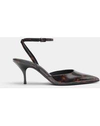 Pull&Bear - Escarpins slingback à talons hauts - Lyst