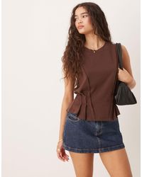 ASOS - Seam Detail Corset Vest - Lyst