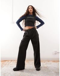 Collusion - Tailored Wide Leg Trouser - Lyst