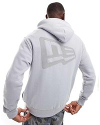 KTZ - Felpa Grigia Con Cappuccio E Logo Sulla Schiena - Lyst