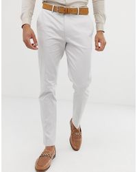 ASOS Wedding Skinny Suit Trousers - Gray