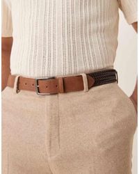 ASOS - Cintura Casual Intrecciata Elasticizzata - Lyst