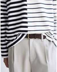 Pull&Bear - Cintura Intrecciata - Lyst