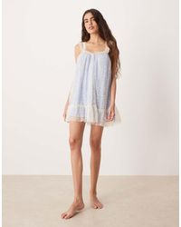 Free People - Heartbreaker Mini Slip Dress - Lyst