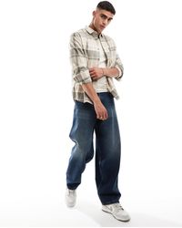 Cotton On - Cotton on – langärmliges, kariertes oversize-hemd - Lyst